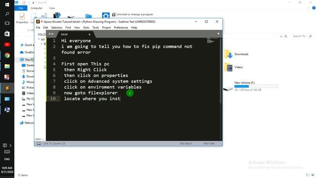 how to fix pip not found error смотреть онлайн