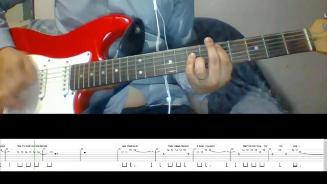 Mamma Mia (Abba) Guitar cover with lead parts смотреть онлайн