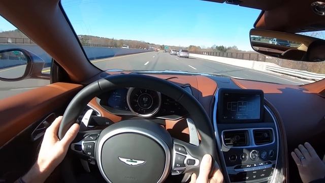 2020 Aston Martin DBS Superleggera Volante - POV Test Drive By Tedward (Binaural Audio)