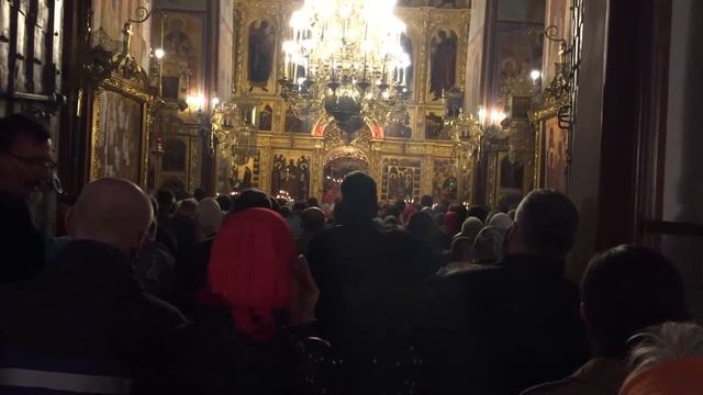 Литургия в Троице-Сергиевой Лавре 28.04.2019 смотреть онлайн