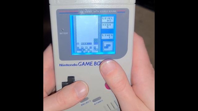 Tetris (Game Boy) - B-Type 19-5 Clear (Heart Mode 9-5) смотреть онлайн