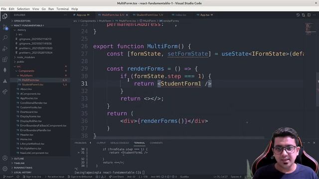 React Multi Step Form with Typescript in Hindi смотреть онлайн