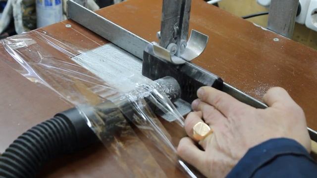 Распиловка залитой шишки для накладок ножа смотреть онлайн