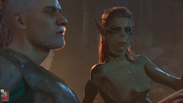 Baldur's Gate 3 - Лаэзель. Постельная сцена. смотреть онлайн