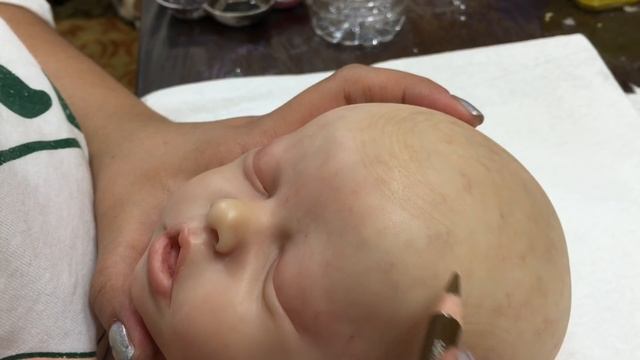 Step-by-Step Mapping Reborn Doll Head| Custom Order for Hair Rooting| Prisma Color Pencil смотреть онлайн