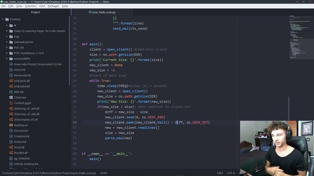 PoE Trade PM Notifier - Python smtplib смотреть онлайн