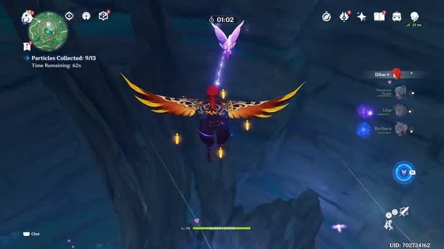 Genshin Impact 2.2 - The Time Trial Challenge On Top Of Mt  Kanna  - The Corect Path - Tsurumi