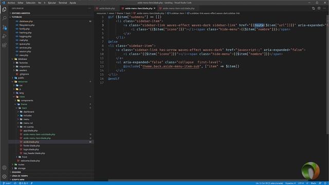 Curso Laravel 8 - Construyendo un Blog - Menú en el Front View Composer y Seeders - Video 14 смотреть онлайн