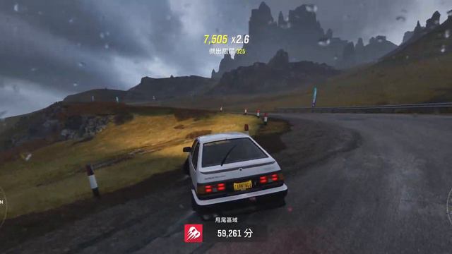 [PC]Forza Horizon 4 [AE86 行雷閃電濕地練習山路飄移]甩尾 смотреть онлайн