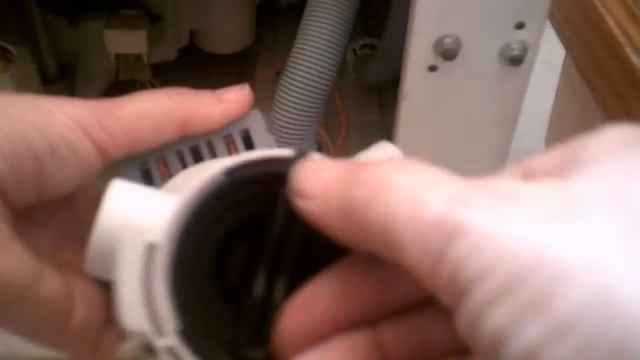 Motor de desagüe/filtro de lavadoras FAGOR INNOVA. Repair the drain motor of the washing machine. смотреть онлайн