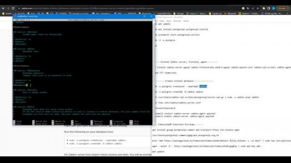 Zabbix 6.4, PostgreSQL, TimeScaleDB Kurulumu | Zabbix Dersleri | Ders 2