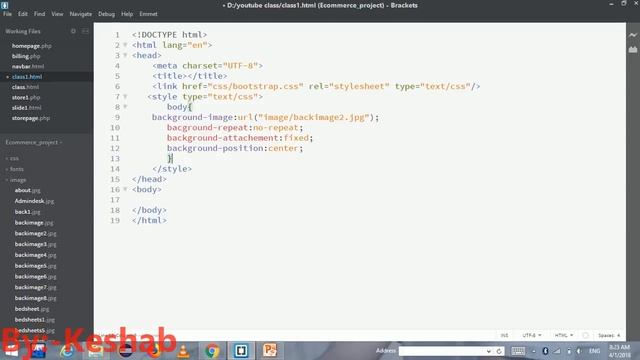 How to fixed background-image(CSS/HTML) смотреть онлайн