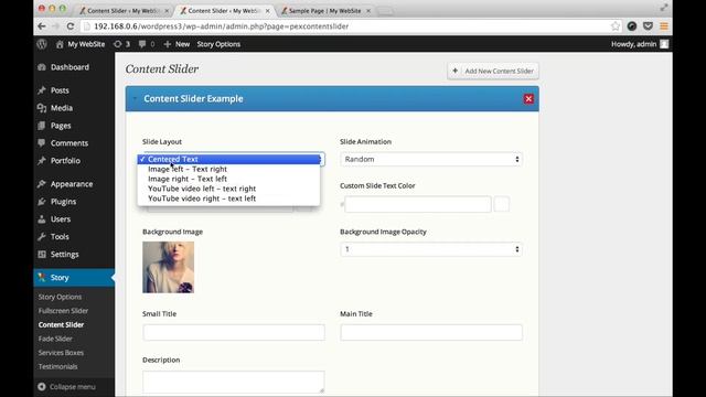 Story Theme: Creating a Content Slider смотреть онлайн