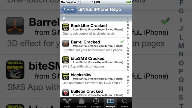 how to get barrel for free from cydia for iphone ipod ipad ios 5.1.1 смотреть онлайн