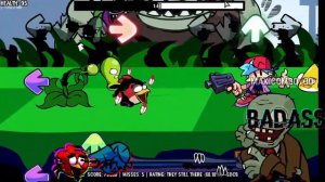 FNF Glitched Legends angry birds and plantas vs zombies