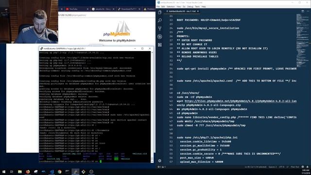 How to install a LAMP stack on Ubuntu 18.04 DigitalOcean Droplet. Phpmyadmin, FTP, and Samba too. смотреть онлайн