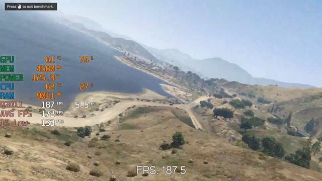 GTA 5 / V - i5 13400F + RTX 4070 - 1080p Max Settings - Benchmark Fps Test смотреть онлайн