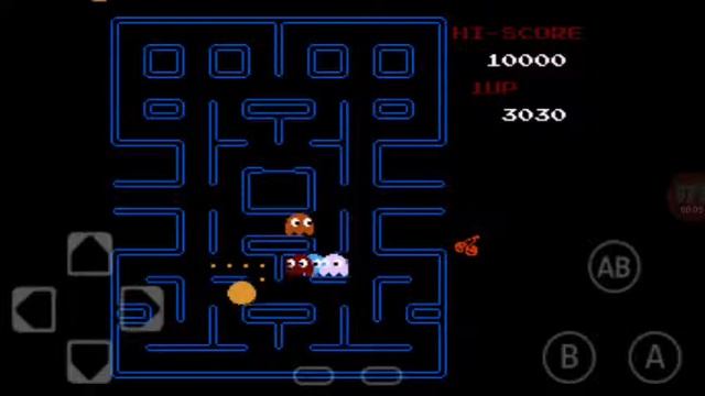 Как пройти игру PacMan смотреть онлайн