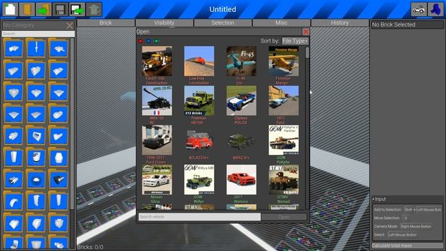 Как заспавнить лего машину в Brick Rigs! Брик Ригс обучение! Спавним авто транспорт! Бриг Рикс гайд смотреть онлайн