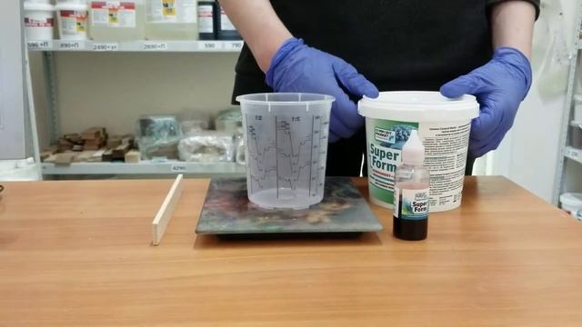 Изготовление формы при помощи силикона Super Form