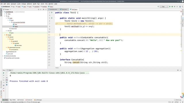 Lambda expressions in Java 8 (2) Target Type & Functional Interface ها چه هستند смотреть онлайн