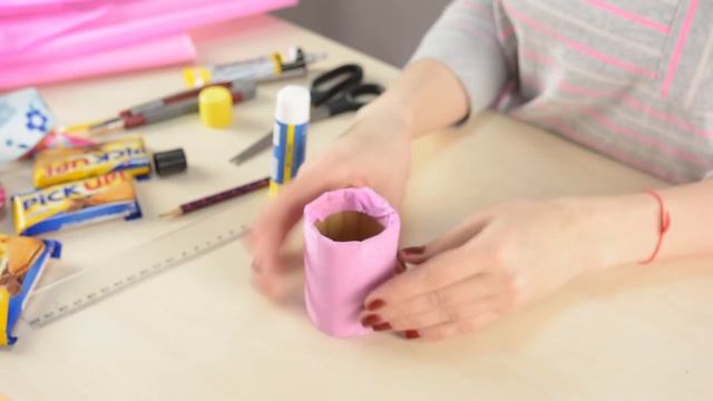 ТОРТ ИЗ КОНФЕТ СВОИМИ РУКАМИ | КРУТОЙ ПОДАРОК | В ДЕТСКИЙ САД смотреть онлайн