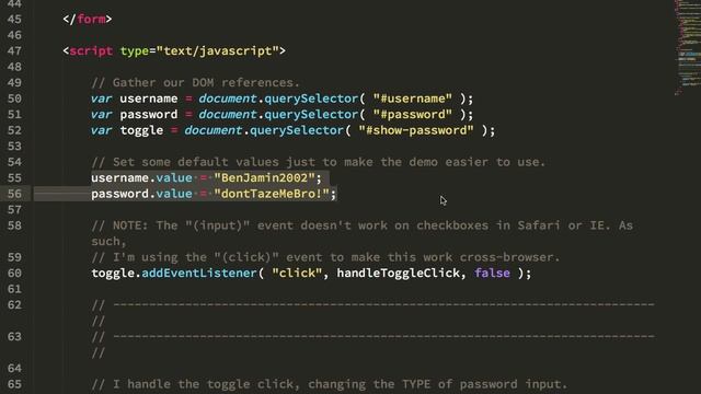 Implementing A “Show Password” Checkbox On A Login Form In JavaScript смотреть онлайн
