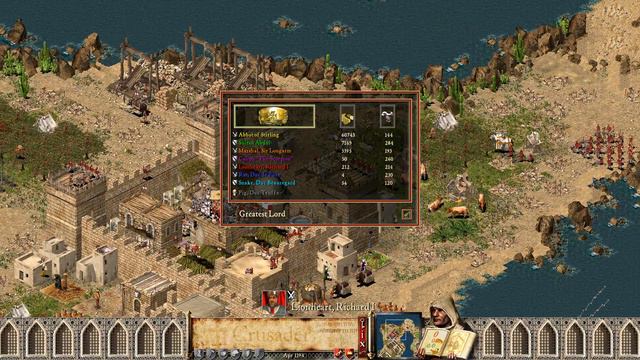 CALIPH PIG SNAKE SULTAN VS ABBOT LIONHEART RAT MARSHALL | Aggressive AI | Stronghold Crusader смотреть онлайн