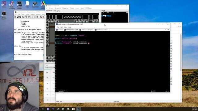 Alwa's NES Awakening fan-port Stream #5 convert Tiled map lua output to binary raw nametable format смотреть онлайн