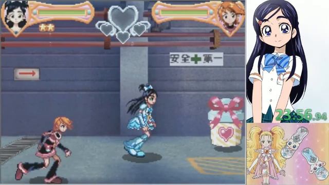 Futari wa Precure Max Heart - Danzen! DS de Precure Chikara o Awasete Dai Battle speedrun 45:05 смотреть онлайн