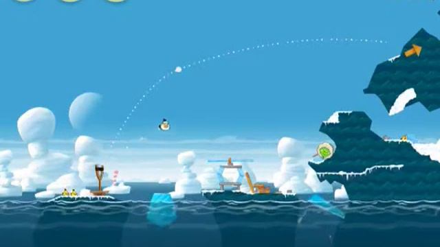 Angry Birds Seasons Arctic Eggspedition - Level 1-6 3 Star Walkthrough Gameplay смотреть онлайн