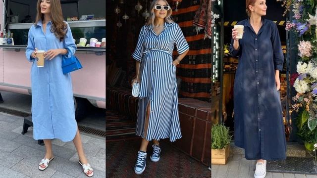 ШИКАРНЫЕ ПЛАТЬЯ СВОБОДНОГО КРОЯ ДЛЯ ЖЕНЩИН ВСЕХ ВОЗРАСТОВ смотреть онлайн