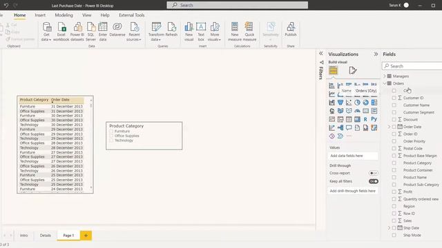 Interview Question | Last Purchase Date | Advanced DAX | Power BI смотреть онлайн