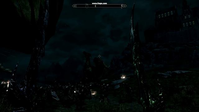 Skyrim- 60 Men VS. 15 Dragons!
