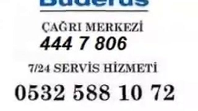 SULTANGAZİ BUDERUS KAZAN SERVİSİ 444 7 806 смотреть онлайн