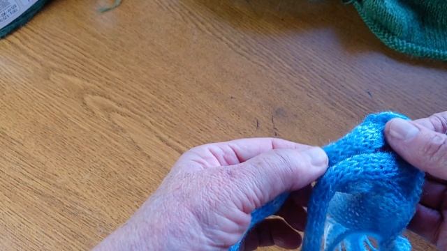 Эксперимент из пряжи Alize Angora Gold Ombre Batik (продолжение). смотреть онлайн