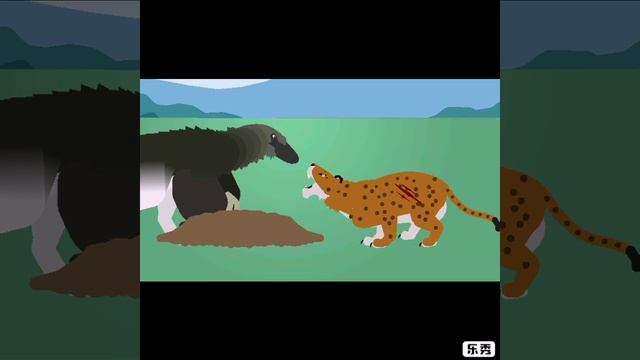 Dakotaraptor vs Dinofelis (stick nodes) смотреть онлайн