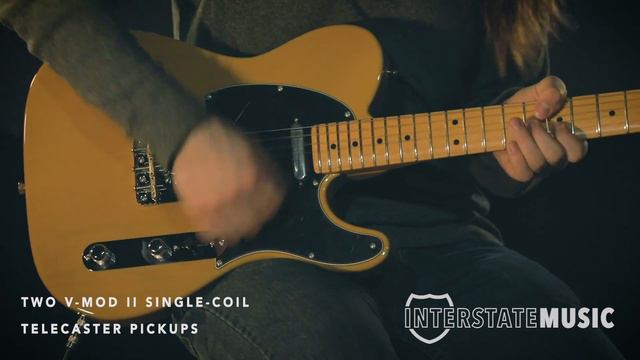 Fender American Professional Ll Telecaster Electric Guitar, Butterscotch Blonde | Interstate Music
