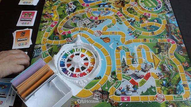 Игра в жизнь от Hasbro обзор настольной игры смотреть онлайн