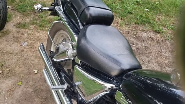 2003 suzuki vz800 marauder cobra drag pipes. смотреть онлайн