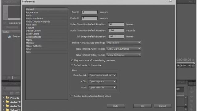 Пакетная обработка изображений в Adobe Premiere Pro