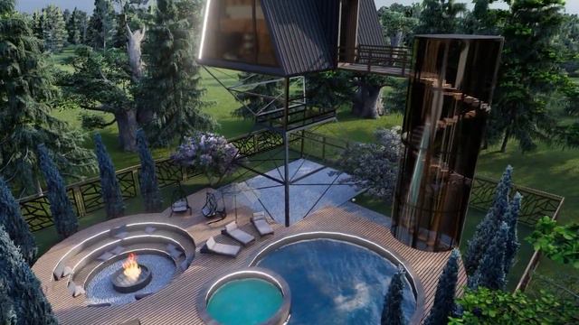 Проект "UP INDIVIDUAL" | Индивидуальный проект эко-дачи смотреть онлайн