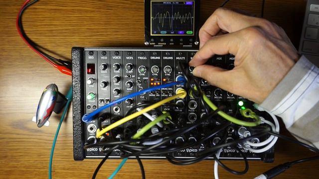 Begin modular synths : Erica Synths Pico System II #92 v.2 смотреть онлайн