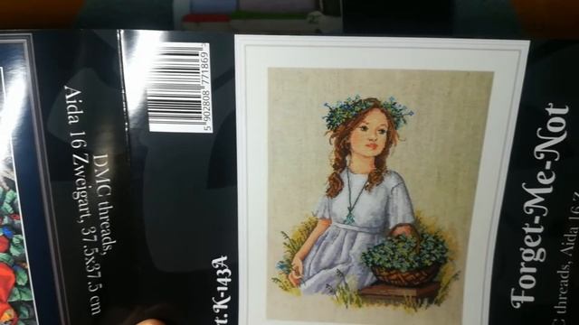 Вышивка крестиком. Обзор набора от ТМ Мережка " Голландские мельницы" Merejka " Dutch Windmills" смотреть онлайн