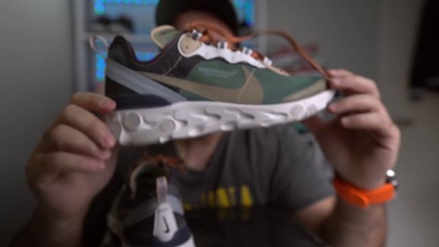 Unboxing e Review Nike x Undercover React Element 87 "Green Mist" (PT-BR) смотреть онлайн