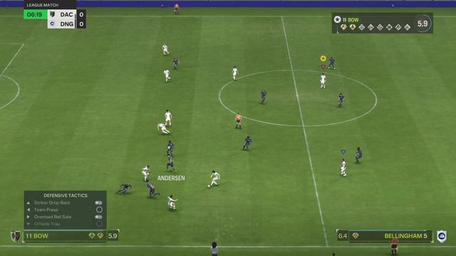 EA SPORTS FC 24 | CLUBS | ONLINE LEAGUE MATCH | NICE CONTROL IN THE BOX GOAL смотреть онлайн