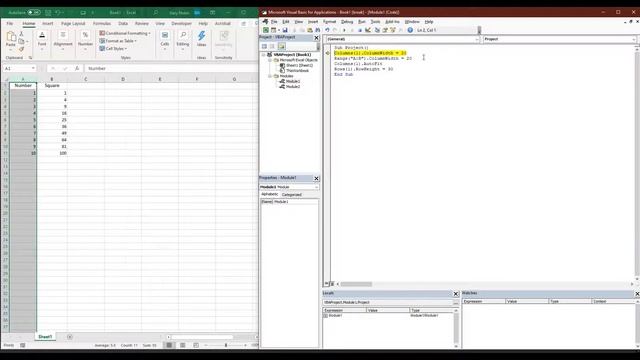 Episode #9 - Excel VBA Column Width and Row Height смотреть онлайн