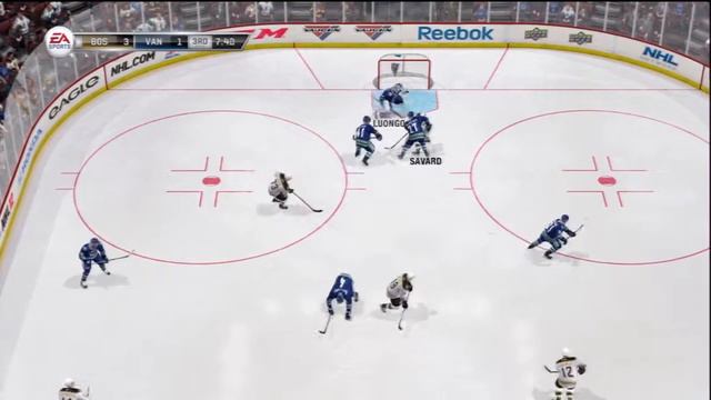 NHL 12 Gameplay Finals Boston vs. Vancouver смотреть онлайн