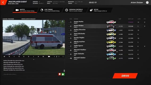 RACE.WARMD Lada VFTS / Round 1: Neva Ring смотреть онлайн