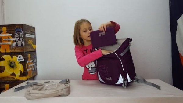 Обзор школьного рюкзака Jack Wolfskin Classmate